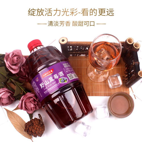 野山藍莓酒 國產微醺甜酒，女士低度佳飲